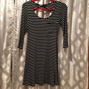 Striped Francesca’s dress